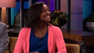 Victoria Duval Tonight Show with Jay Leno