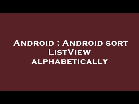 Android : Android