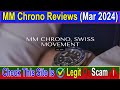 Mm chrono reviews mar 2024 see  legit or another scam  scam advice