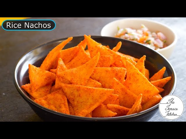 Nachos Recipe Using Rice Flour Unique Nachos Recipe Indian Style Nachos The Terrace Kitchen Youtube