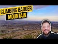 Class A Full Time RV Living Unboxing A Projector And Climbing Badger Mountain