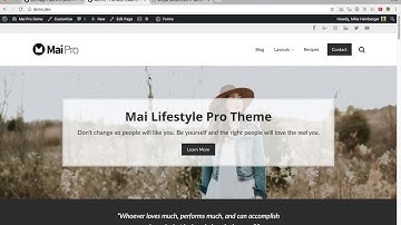 How To Add Social Icons Above The Header In Genesis Mai Pro Child Theme (v1 Classic)