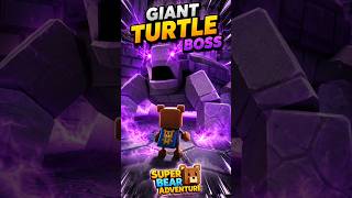 🐢 GIANT TURTLE BOSS Fight! 😱 Super Bear Adventure Final Boss Battle