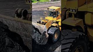 Heavy Equipment in Action! CAT 990 Coal Loading 🔥 #earthmoving #heavyequipment