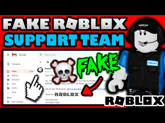 Beware of a Roblox Email Reset Scam - My Account Got Compromised : r/roblox