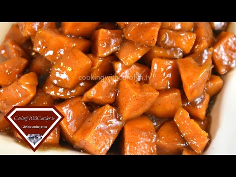CANDIED YAMS Recipe- Good Ol' Down Home Cookin' |Soul Food Recipe |Holiday Series