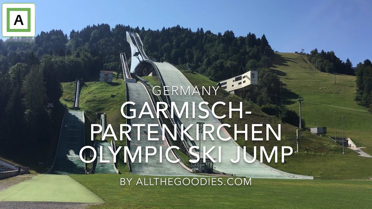 olympic ski jump, a olympic ski jump in garmish, germany, anschnaller