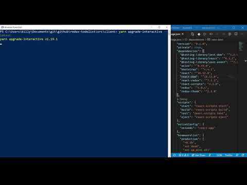 Astuce Javascript/Yarn -  Reperer et télécharger les mises à jour avec "yarn-interactive"