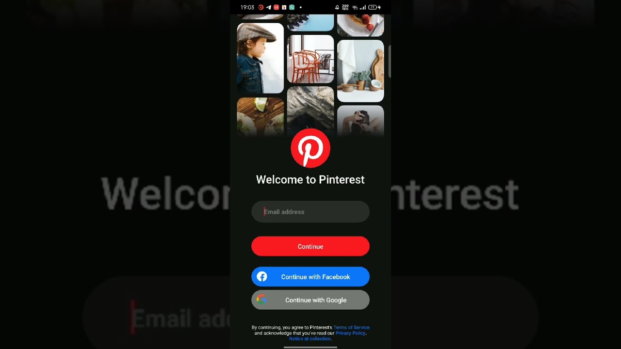 How to Login to Pinterest Account with Facebook? Sign in to Pinterest with Facebook on Android 2024