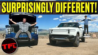 The Rivian R1T & Ford F-150 Lightning Are PACKED With Surprising Features - Here Are The Most Unique