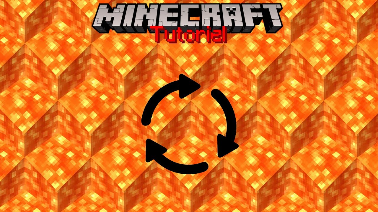 Créer une Source de Lave Infinie - Tuto Minecraft - YouTube