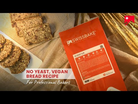 Vegan & No Yeast Bread Recipe | Perfect for Professional Bakers & Artisan Bakeries - video from SwissBake