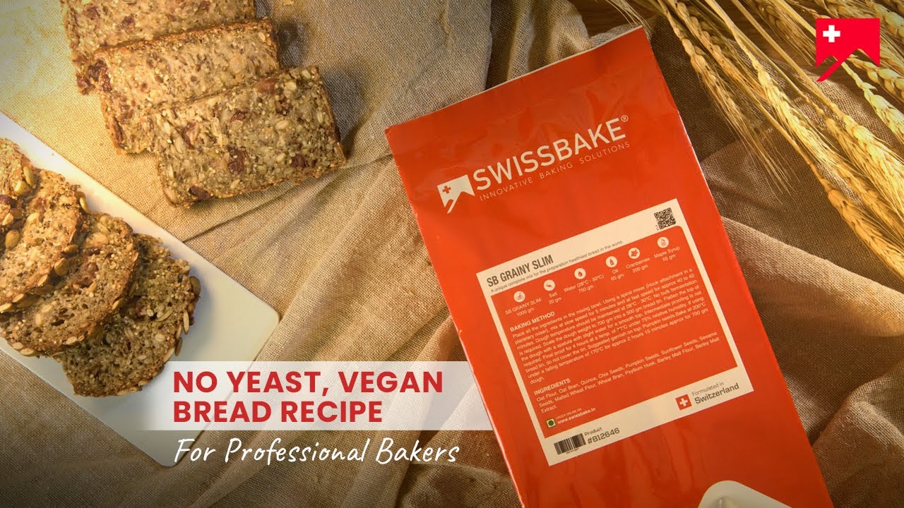 Vegan & No Yeast Bread Recipe | Perfect for Professional Bakers & Artisan Bakeries