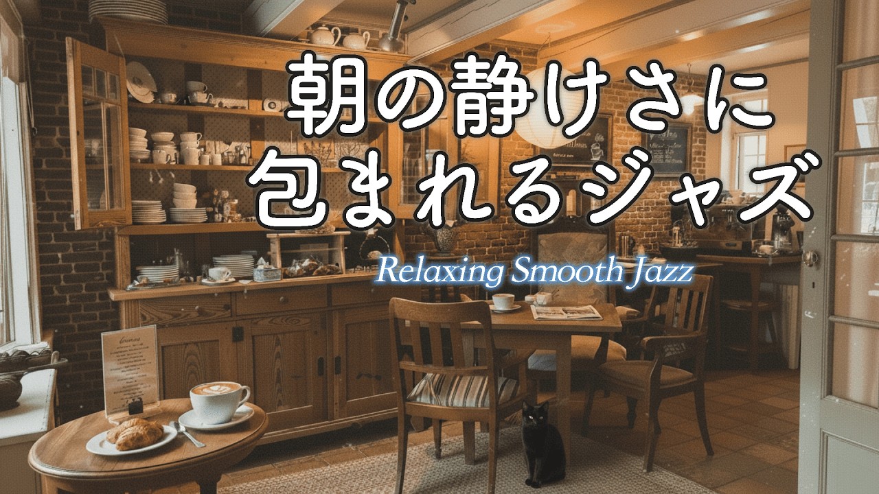 朝6時、静けさに包まれるジャズ｜穏やかな喫茶店で過ごす大人の時間［作業用BGM］- Soft Morning Sounds -