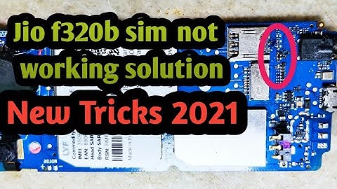 jio phone f320b sim ways and insert sim solution 100% warking