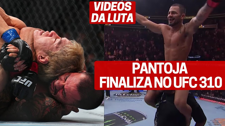 VIDEO LUTA ALEXANDRE PANTOJA FINALIZA JAPONÊS E DEFENDE CNTURÃO NO UFC 310
