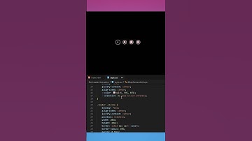 Dot Loader Animation HTML CSS #shorts #programming
