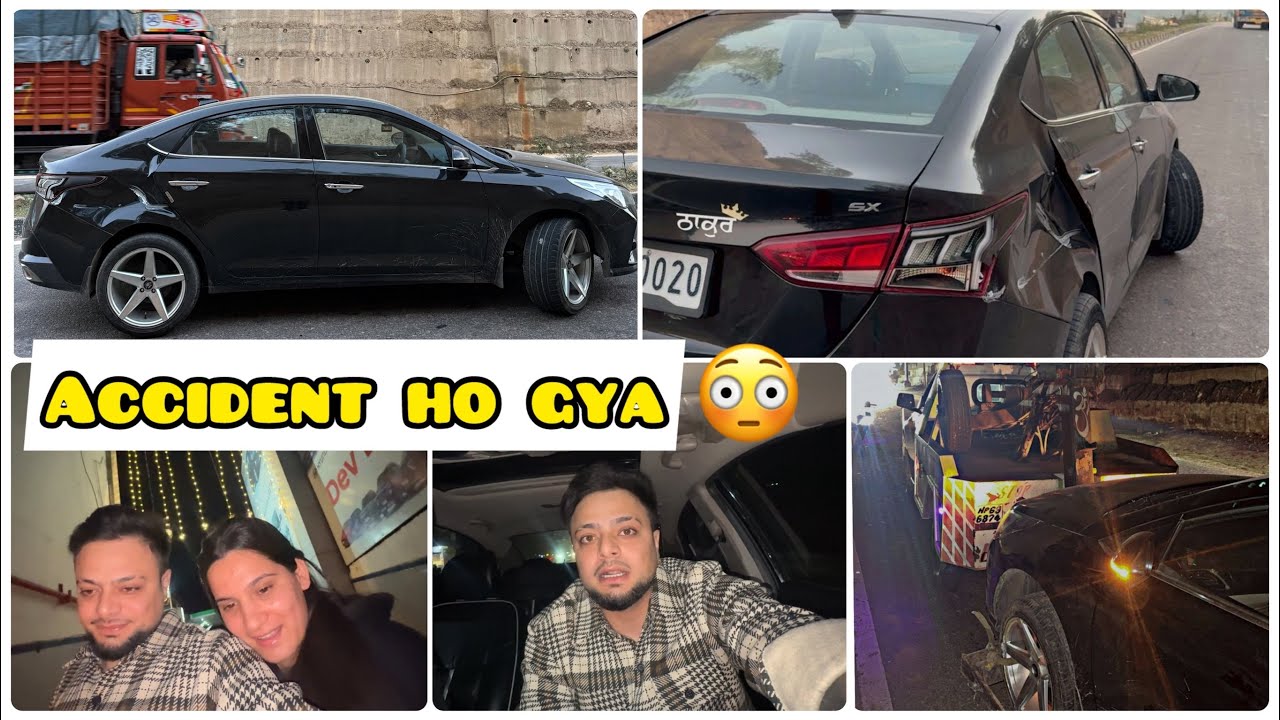 Accident Ho Gya Ajj Apna Himachal Ch Main Bach Gya😳🥲