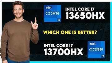 Intel Core i7 13650HX vs Intel Core i7 13700HX Comparison