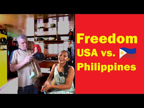 ?? Is there more freedom in the Philippines or the USA