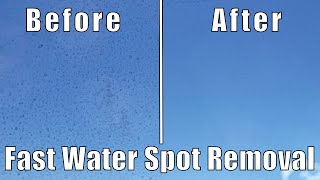Fastest Way to Remove Water Spots from Glass screenshot 4