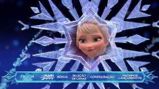 Frozen: Uma Aventura Congelante - Blu-Ray Menu