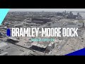 NEW EVERTON STADIUM LATEST | Fresh drone footage from Bramley-Moore Dock site