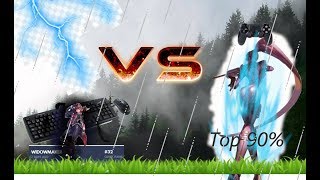 Top 40 Xim Widow Vs Top 90% Controller Widow in HS ONLY | WHO WINS