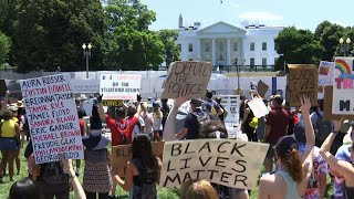 Washington demonstrators gather for third weekend