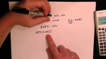 GED Math Test 2014 - Percentage and Commissions Tutorial