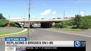 VIDEO: Work begins to replace I-95 bridges in West Haven