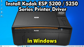 How to Download & install Kodak ESP 5200 / 5250 Series Printer Driver in Windows 10 or Windows 11