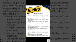 IT Park Job recruitment #hiring Thiruvananthapuram Technopark jobs Tech jobs Fresher