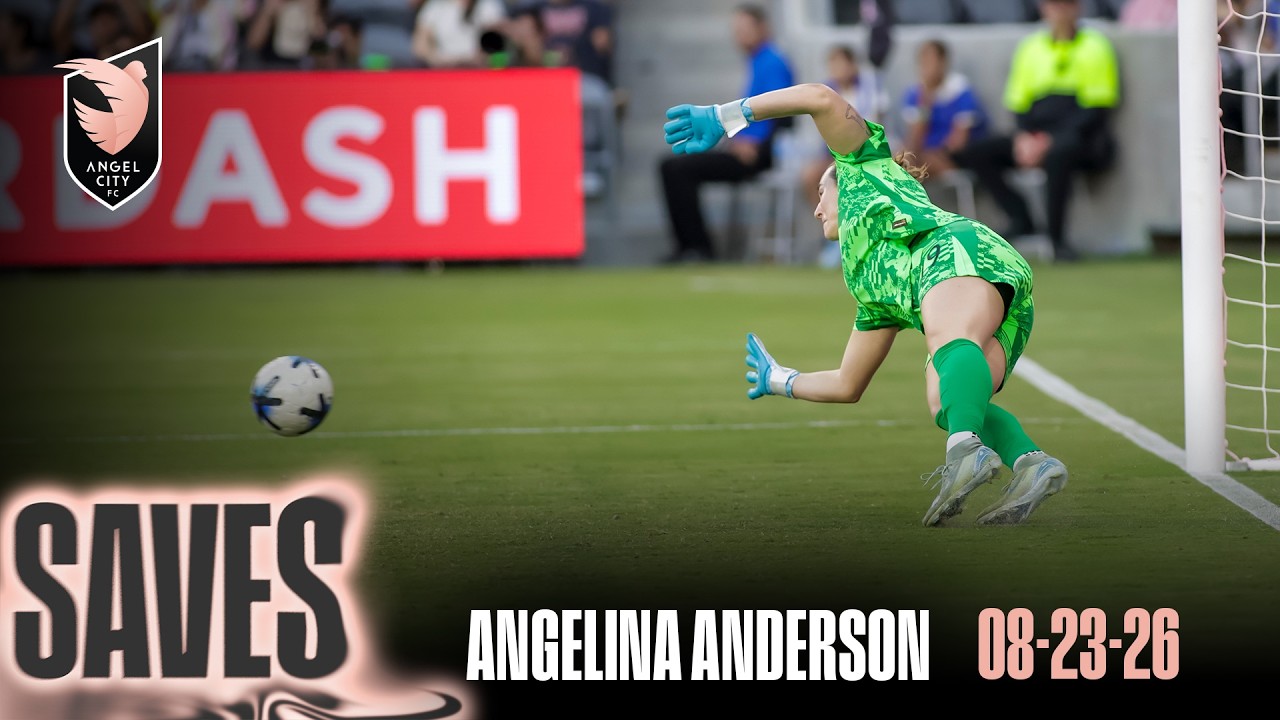 Angel City FC | Angelina Anderson PK Save