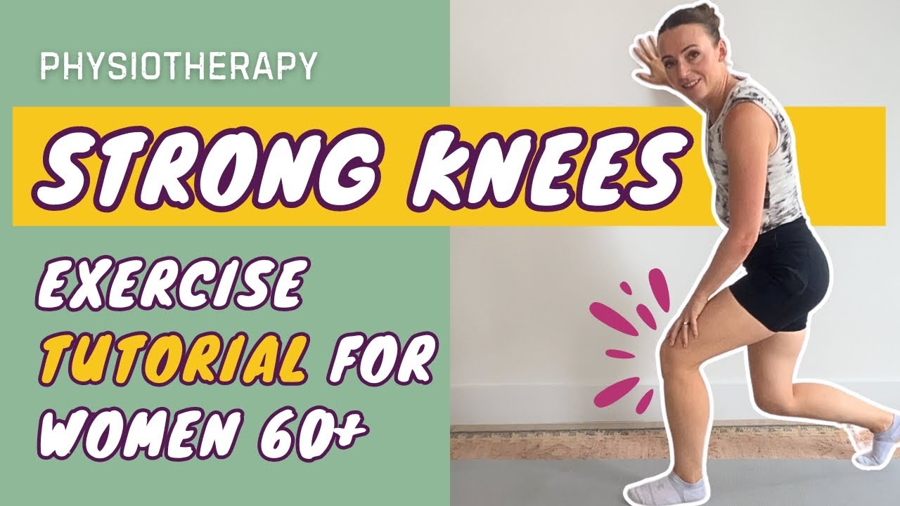 10-Minute Knee Strengthening Workout for People Over 60 | Safe for Arthritis & Osteoporosis