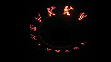 POV Display using ARDUINO NANO
