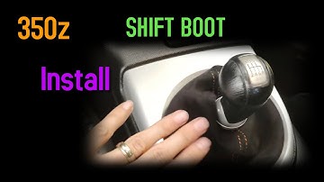 Project 350z (ep7) Shift Boot Install + Column Touch Up