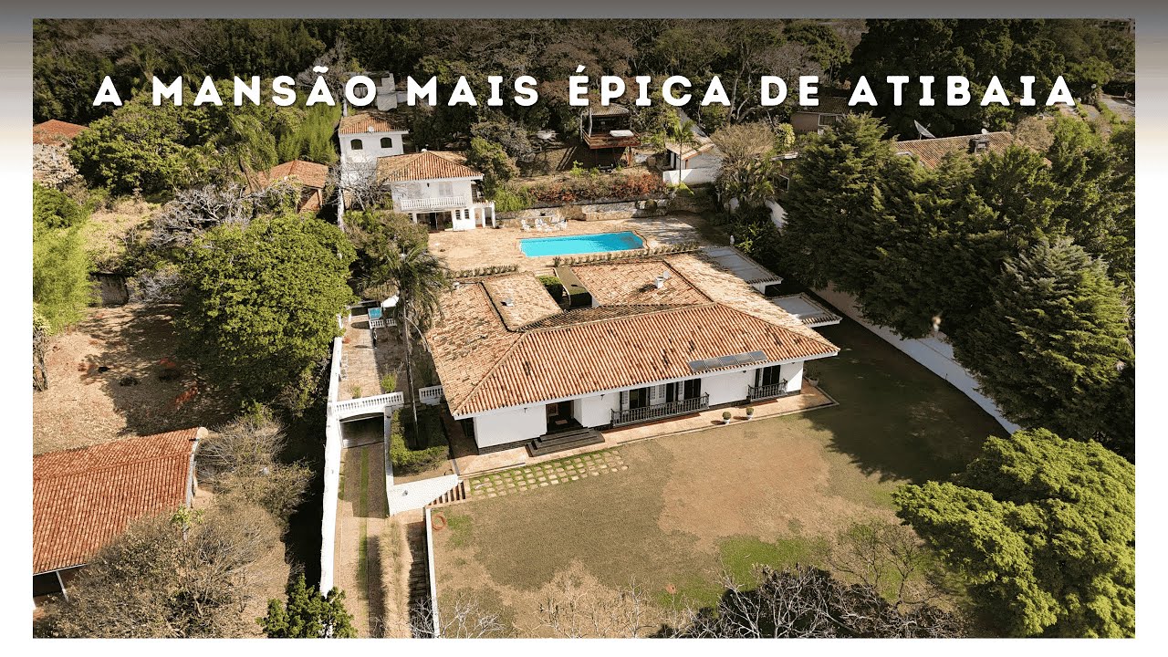🏡 A Mansão Mais Épica de Atibaia!