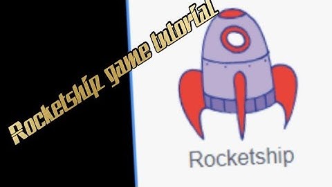 Rocket Flying game tutorial for scratch