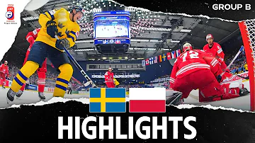 Highlights | Sweden vs. Poland | 2024 #MensWorlds