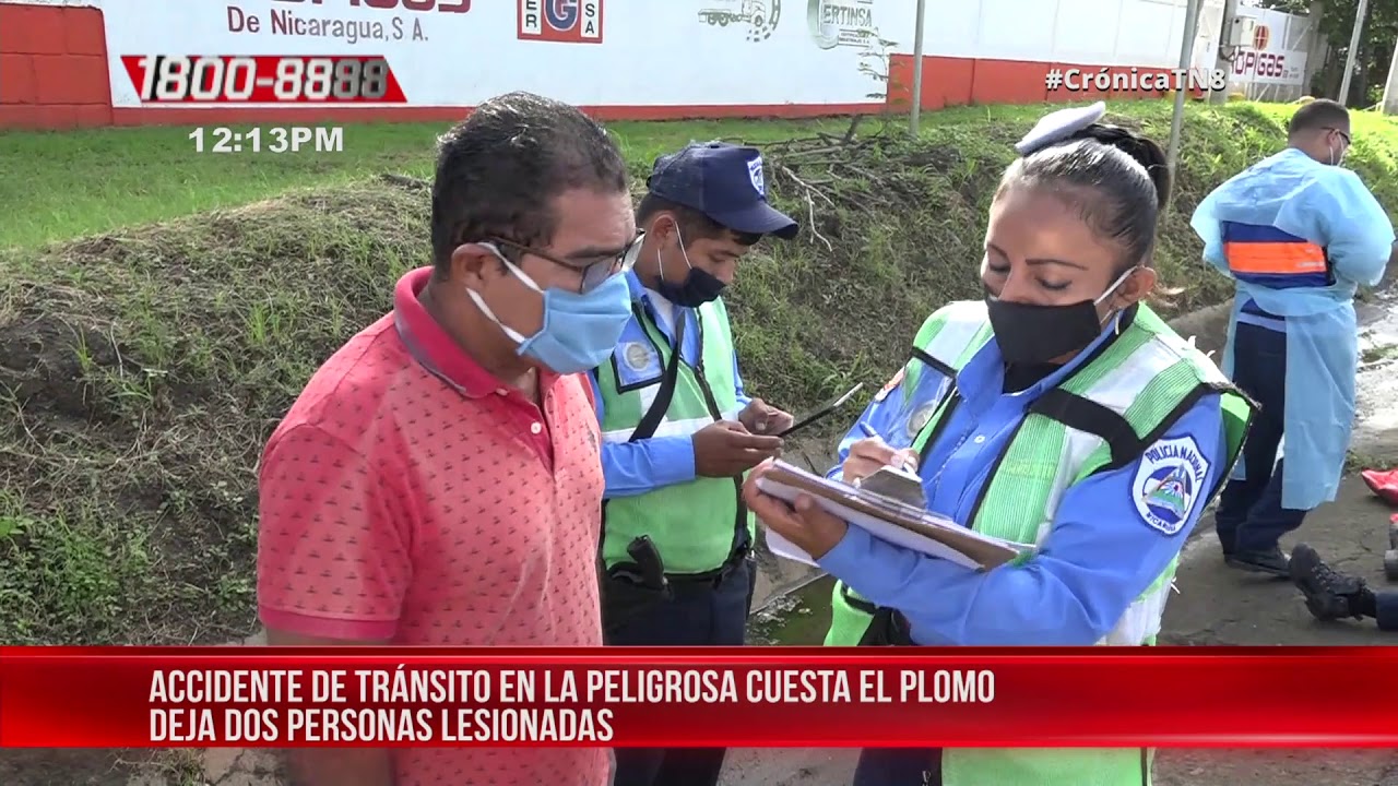 Accidente de tránsito en la Cuesta El Plomo deja dos lesionados ...