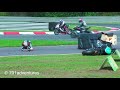 Peter hickman crash 2024 bennetts british superbike championship at oulton park