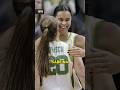 Satou's connection with Sabrina Ionescu at Oregon 🤝 #wnba