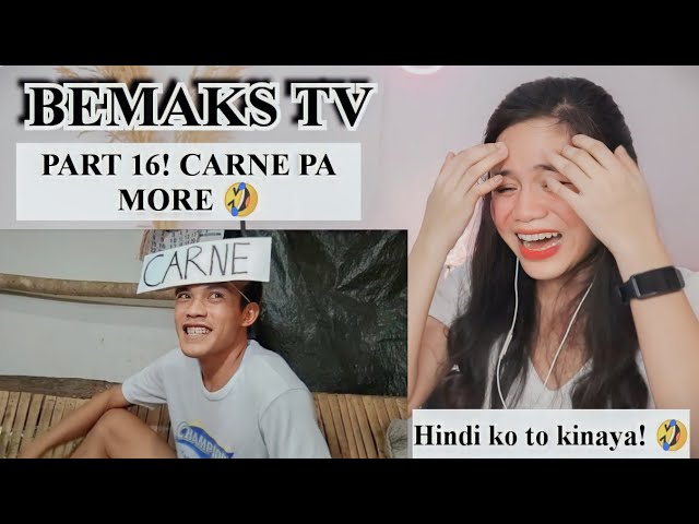 BEMAKS TV - Part 16 Hula Challenge II CARNE PA MORE II REACTION VIDEO class=