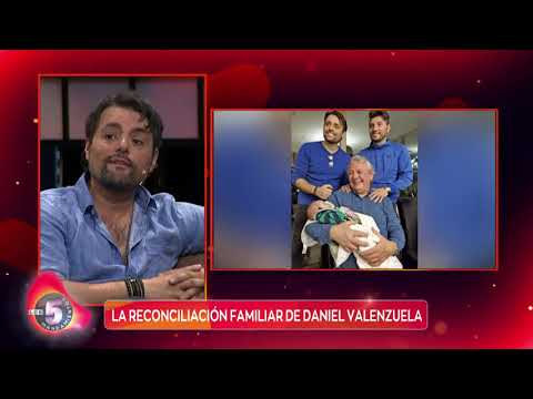 Daniel Valenzuela y su hermano. Los 5 Mandamientos, Canal 13.