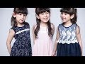 Mini Jule 童裝-洋裝 線繡花草拼接網紗無袖洋裝(寶藍) product youtube thumbnail
