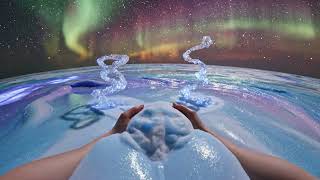 ✨ Aurora Ocean of Frosted Moonlight & Crystal Snow