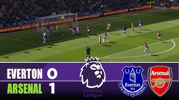 EVERTON vs ARSENAL 0-1 | 2025 Premier League | Match Highlights