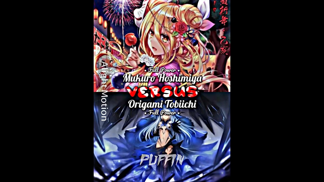 Mukuro Hoshimiya vs Origami Tobiichi | Date A Live 