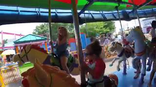 Sesame Place Carousel Ride - Q & E